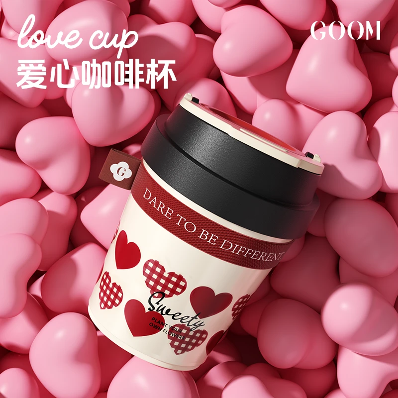 【小容量250ML】GOOM女士专用咖啡杯保温杯上班高颜值杯子保冷水杯