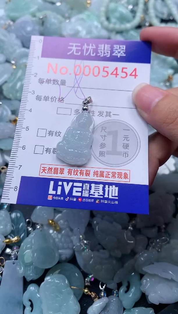 颈饰未镶嵌翡翠5454