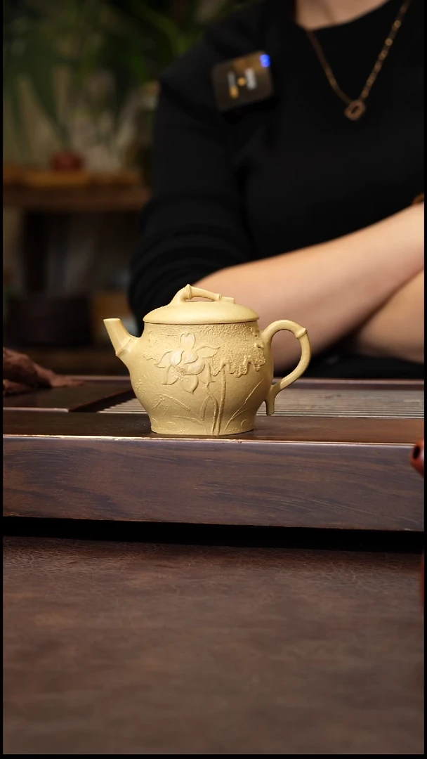 茶壶紫砂本绿紫砂壶120cc左右