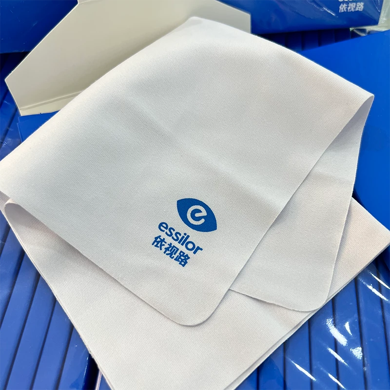 依视路加大款2025独立盒装新镜片镜头清洁手机电脑屏幕擦拭镜布