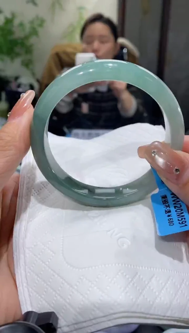 未镶嵌手镯翡翠圈口58.8