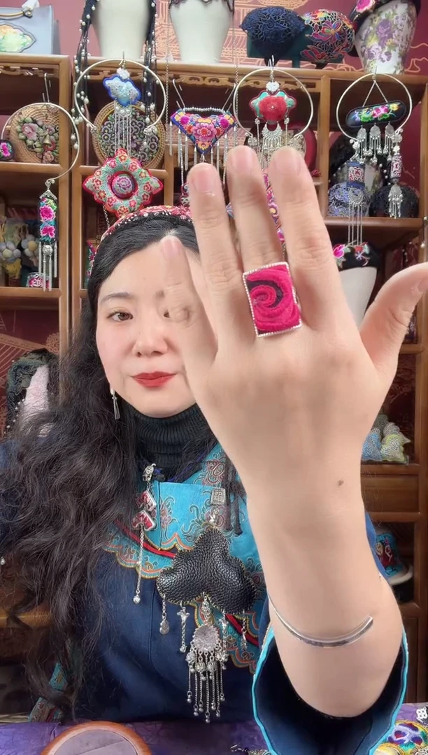 刺绣戒指91甜甜家