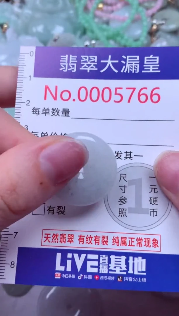 吊坠(不含链)未镶嵌翡翠5766