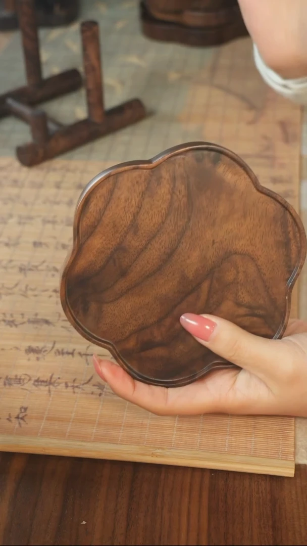 北美黑胡桃木茶盘220