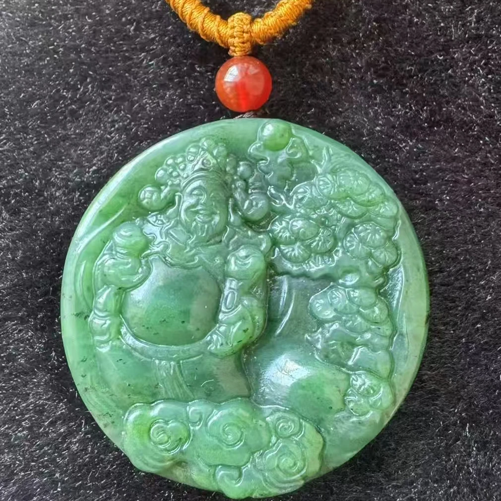 碧玉吊坠顺安牌，多样化随机发一个（FF）