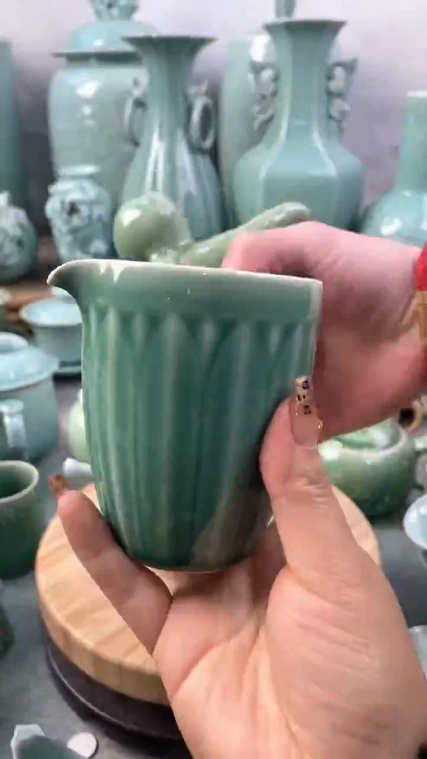 【闪购商品】特价 微瑕 慧仙青瓷