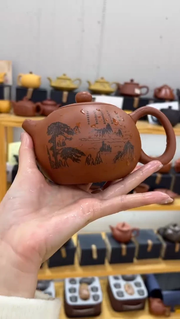 【闪购商品】紫砂茶壶大白茶具高端紫砂