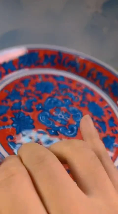 摆件景德镇陶瓷青花摆件99