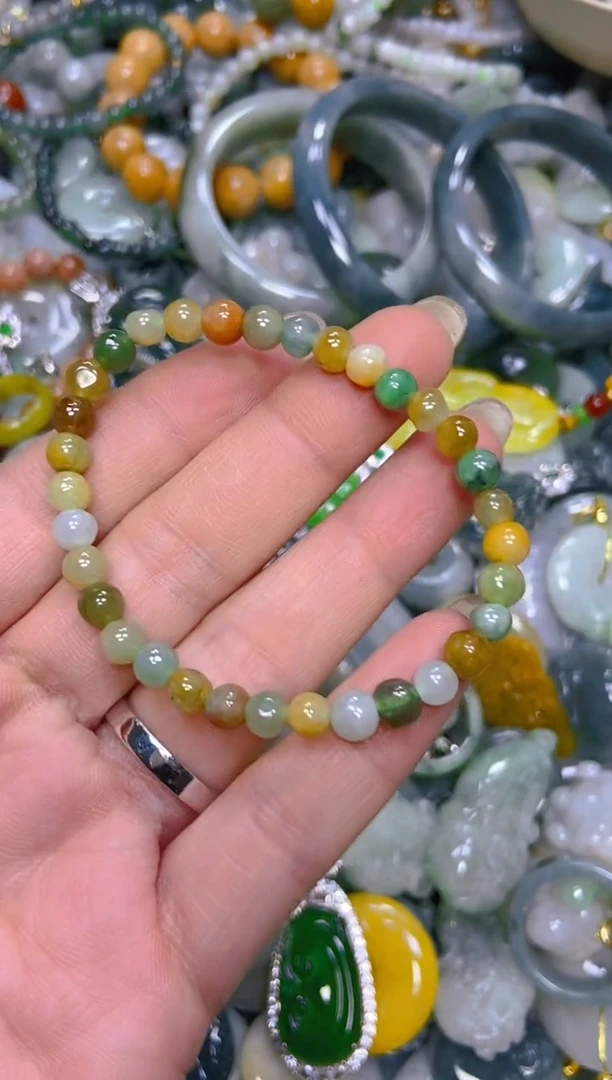 颈饰未镶嵌翡翠5mm