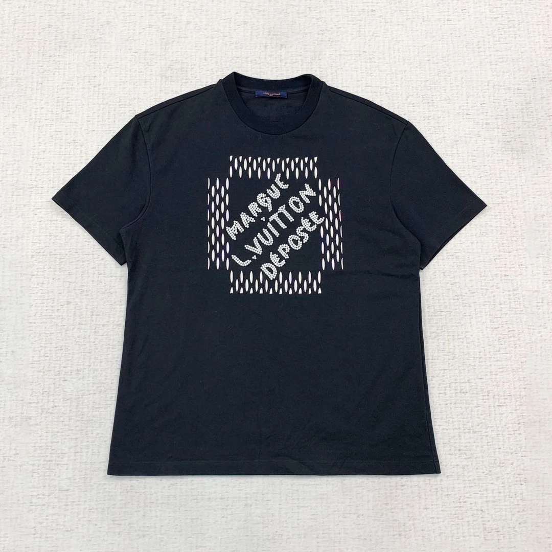 未使用 LouisVuitton/路易威登 lv菲董串珠短袖T恤s码编码xb3758
