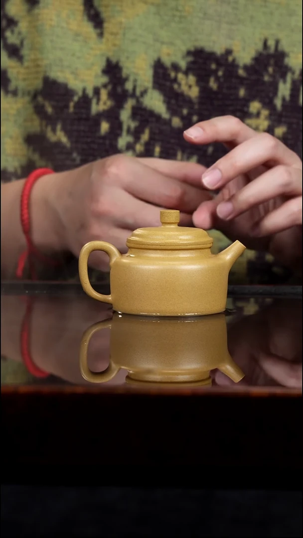 茶壶紫砂精工半手工黄金段德钟