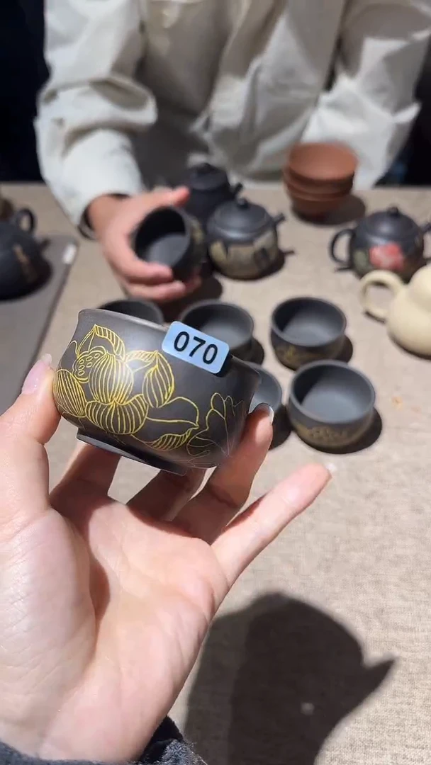 板娘的茶 全手工 紫陶茶具070