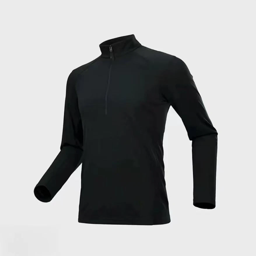 08【D】2025半拉链秋冬新款加绒加厚男款