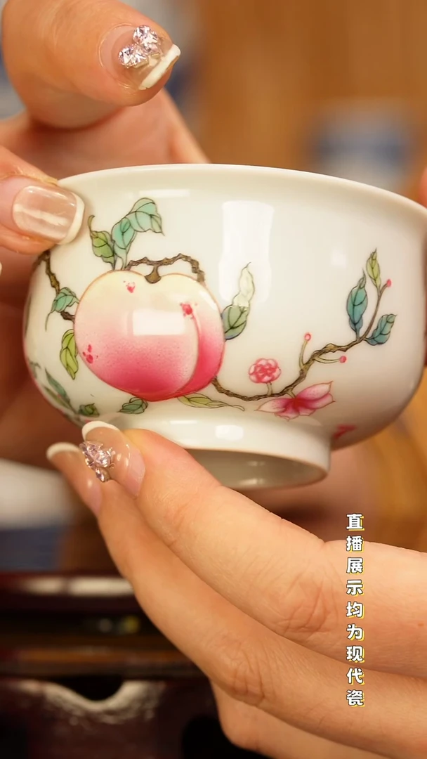 景德镇手工手绘陶瓷杯