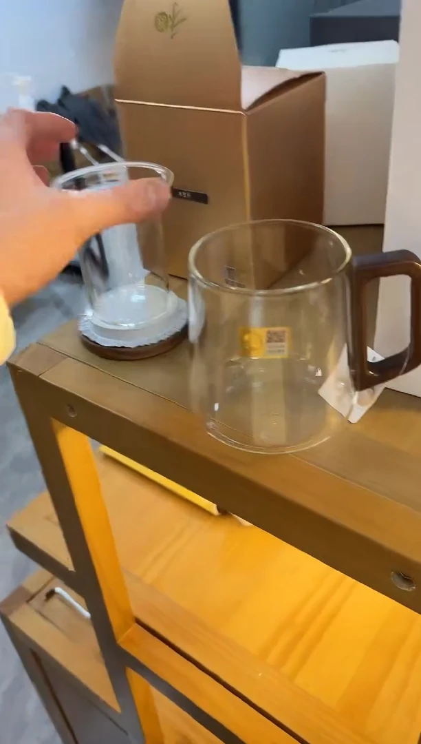 【闪购商品】禾器-木笙杯-透明色+禾器圆杯垫