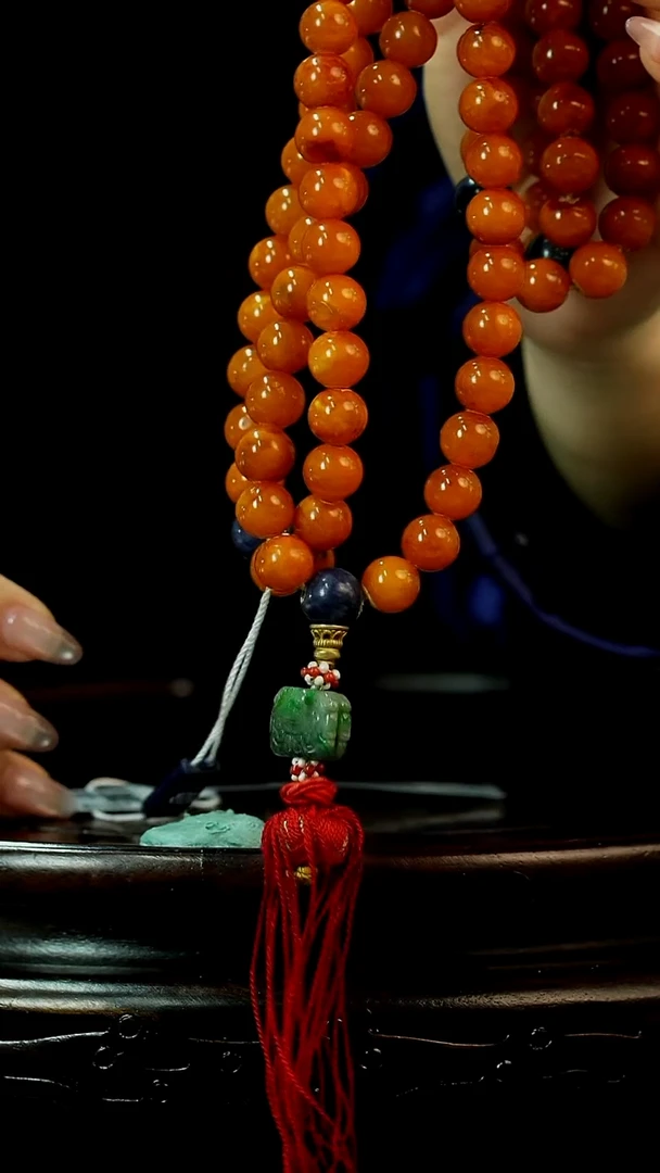 【闪购商品】铜蜜蜡108长串 福源堂 M