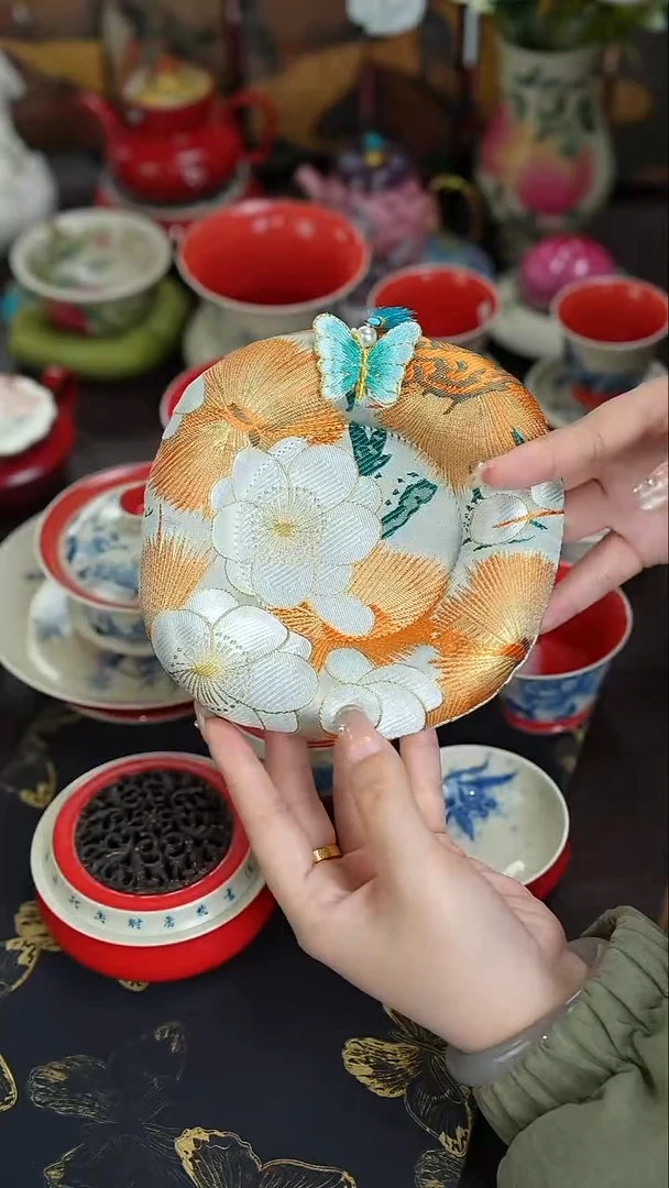 梦乔推荐好物茶杯垫大号