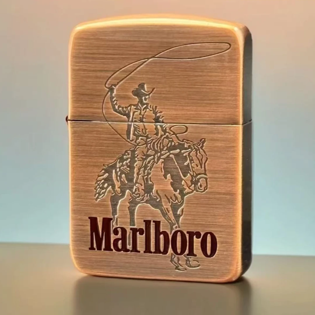 ZIPPO打火机【1941万宝路套索 】镀紫铜正版原装正品煤油防风男DYJ1