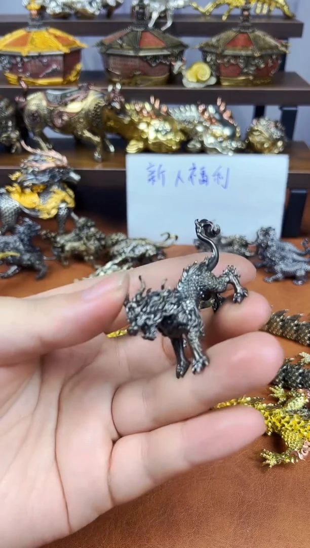 麒麟小号黄铜实心