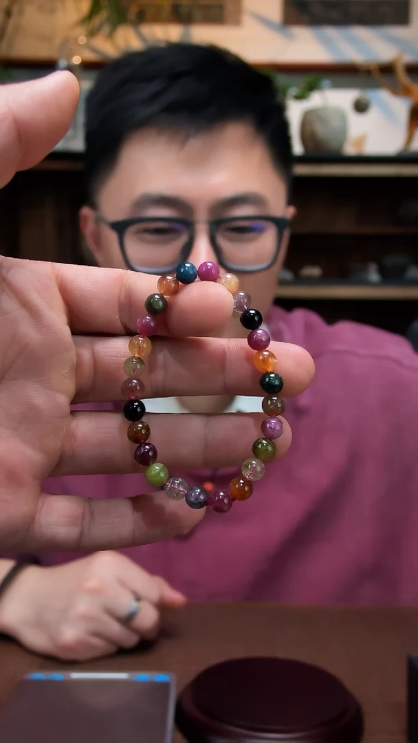 未镶嵌手串碧玺碧玺手串ZD7*