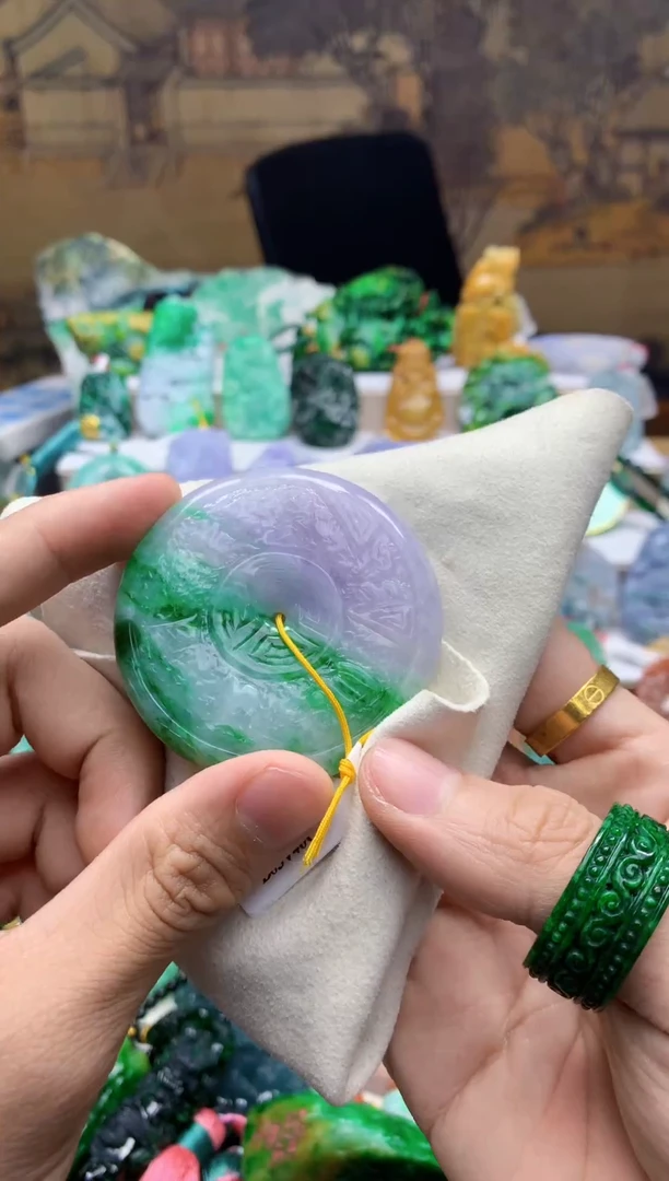 颈饰未镶嵌翡翠十*天然A货翡翠