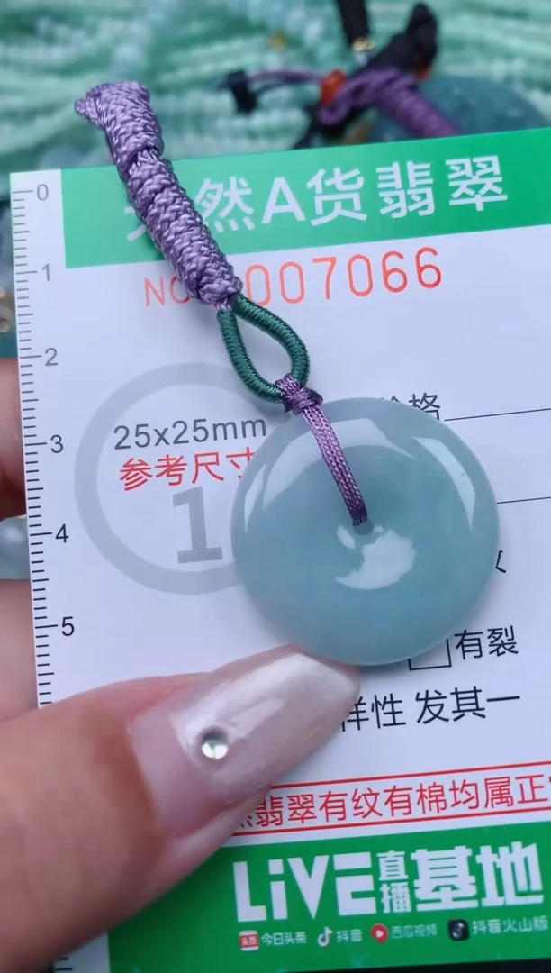 翡翠未镶嵌颈饰.0007066