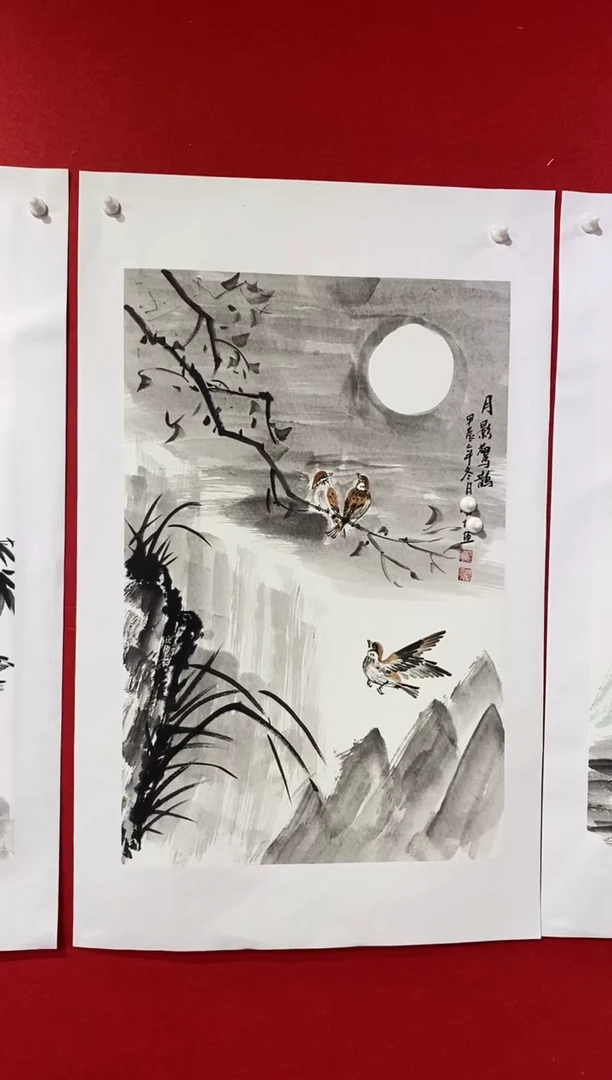 国画LQY丹李庆友老师作品