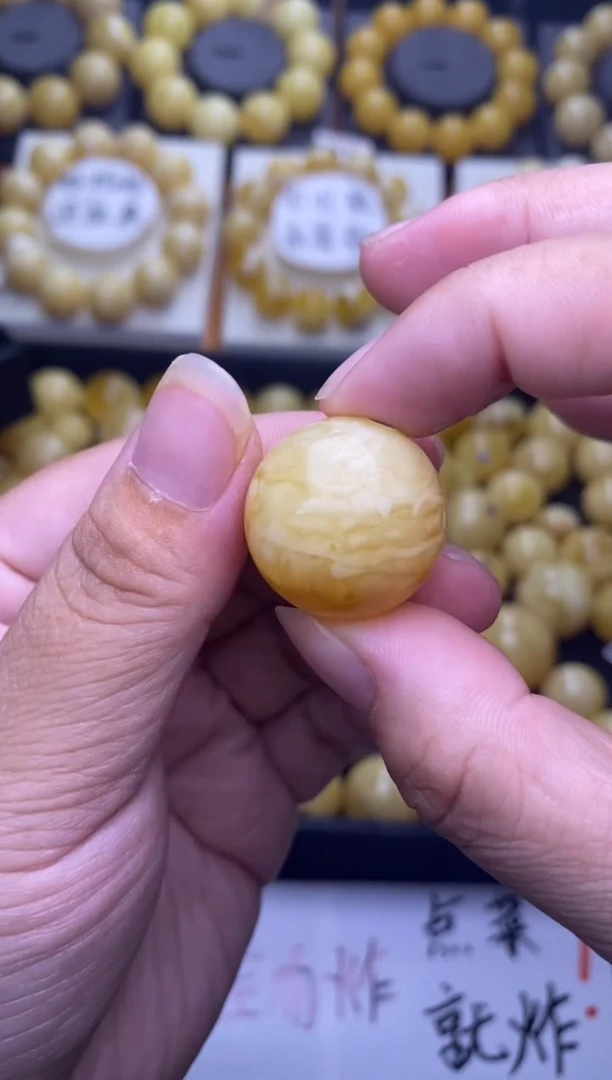 裸石琥珀未镶嵌大小姐珠宝严选119