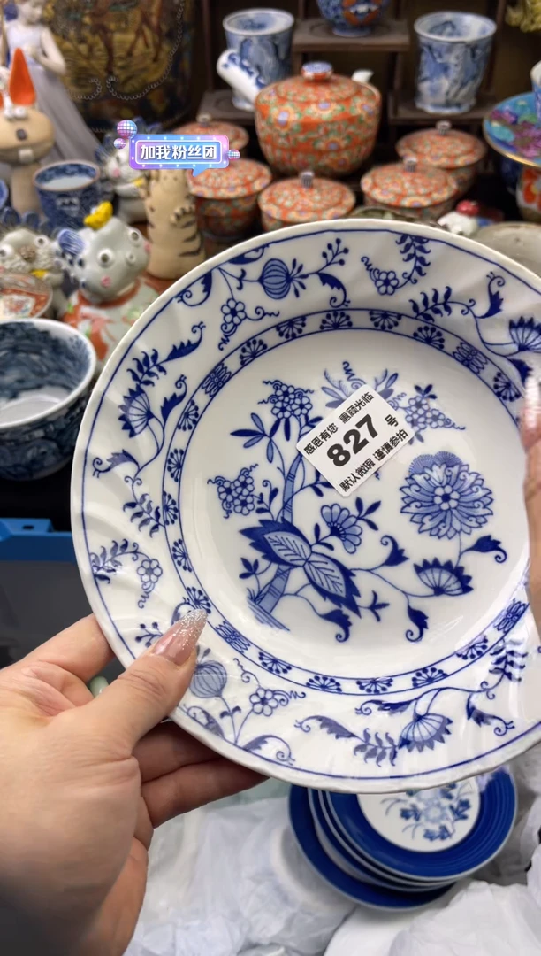 【闪购商品】瓷片827号六六工艺品瓷器