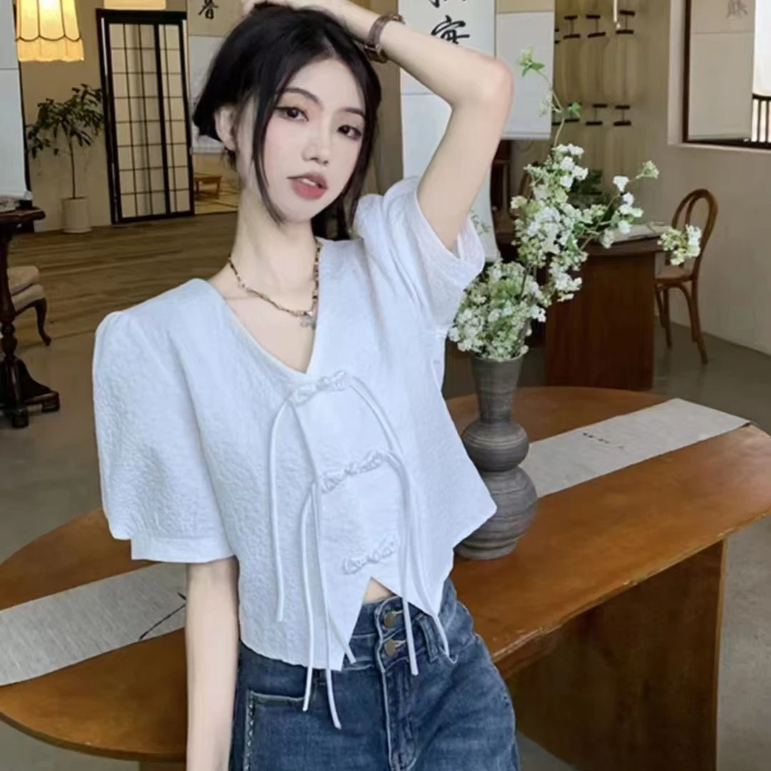 【1261-1270】夏韩版针织衫小衫时尚款