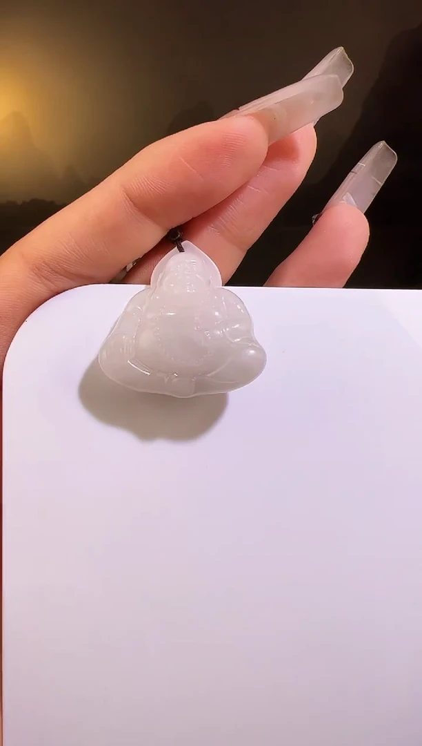 【闪购商品】和田玉颈饰未镶嵌佛公1100