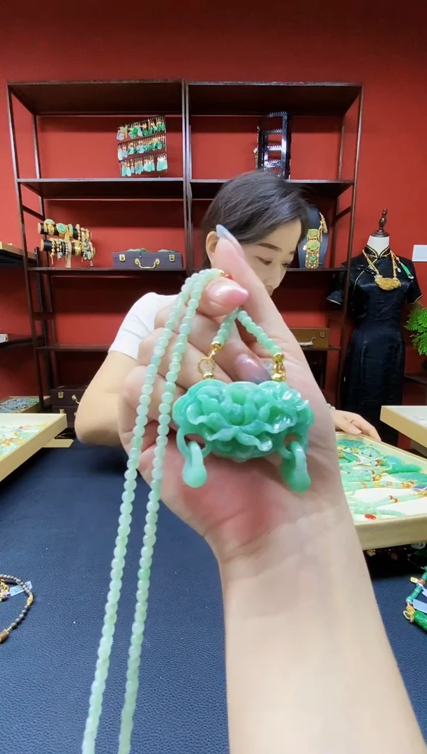 颈饰未镶嵌翡翠翡翠吊坠