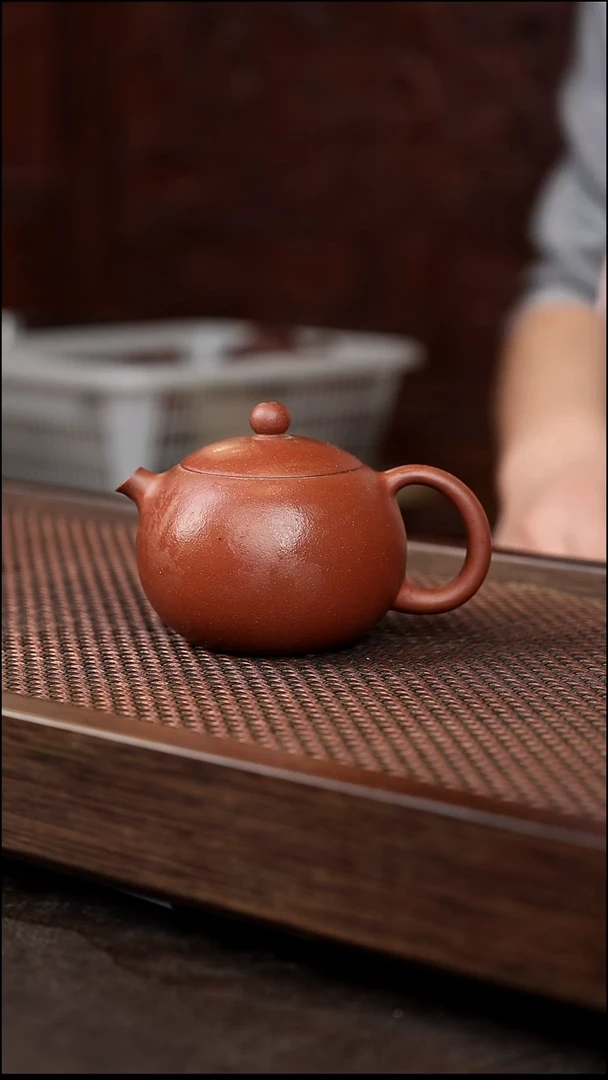 茶壶紫砂红降坡西施