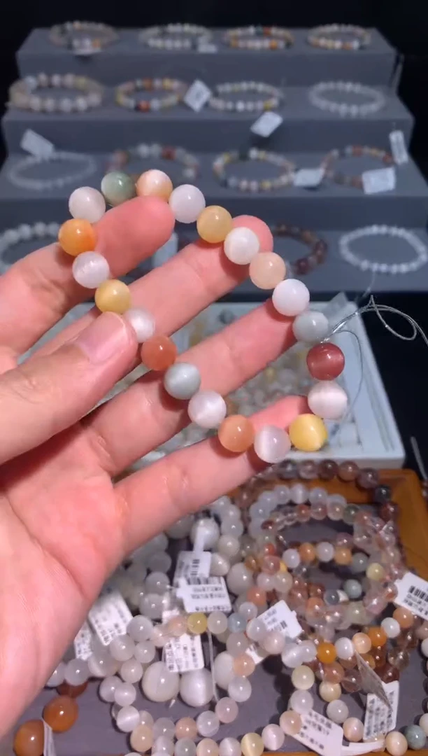 未镶嵌手串水晶25号链接 卡9咪+