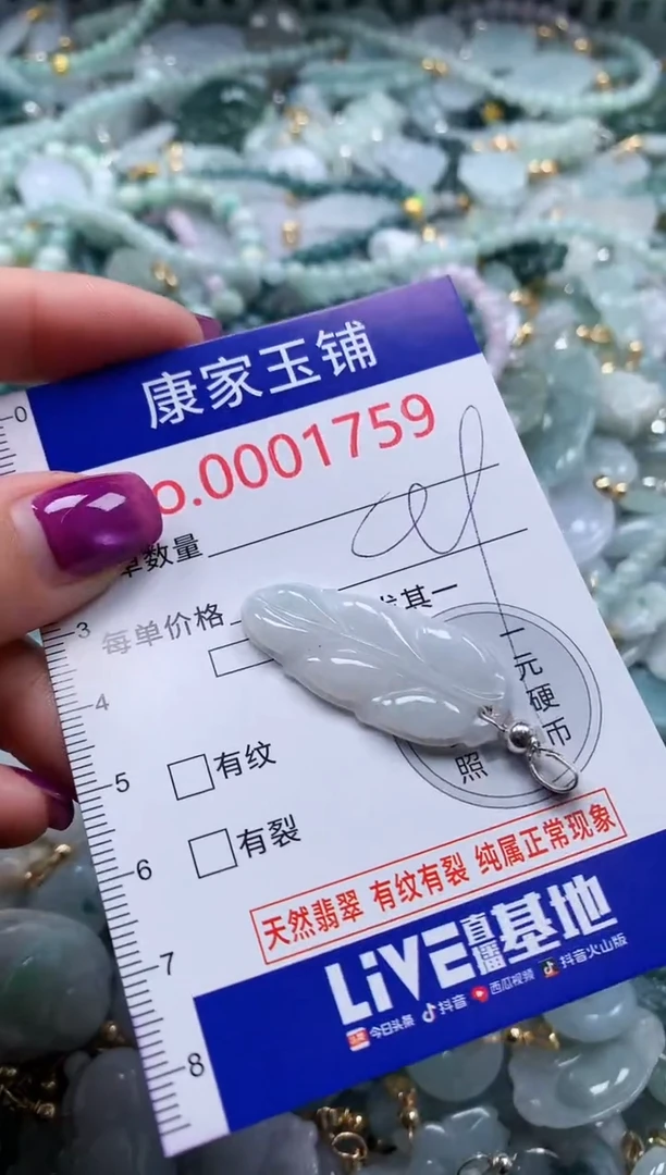 颈饰未镶嵌翡翠1759