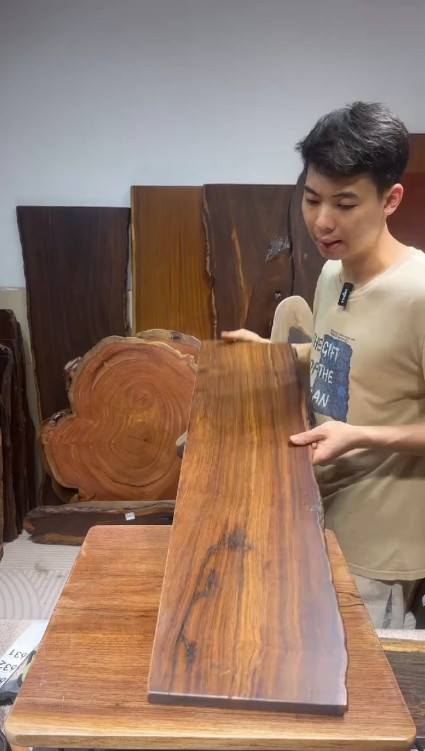 风车木（黑檀木）尺寸90*24*2.3编号575