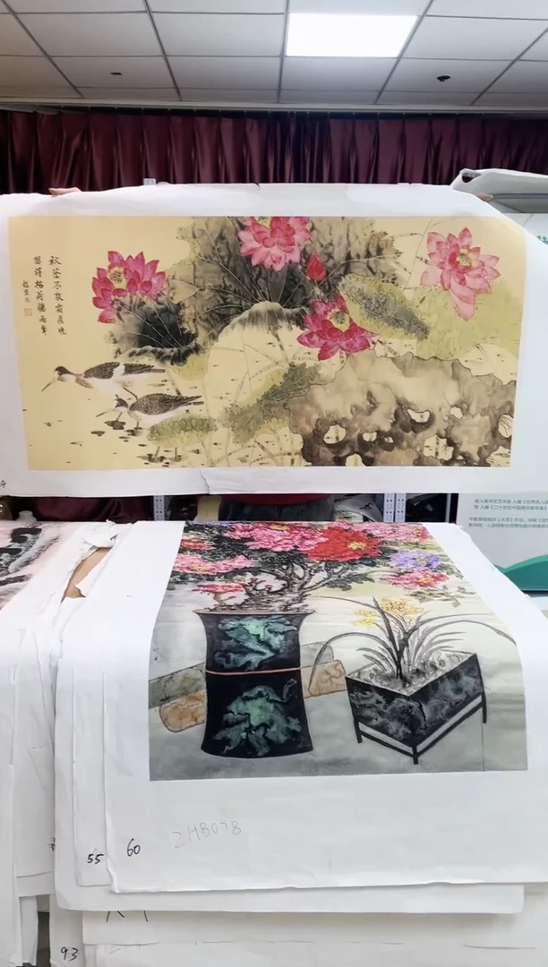 国画九霄甄选国画作品zhb022