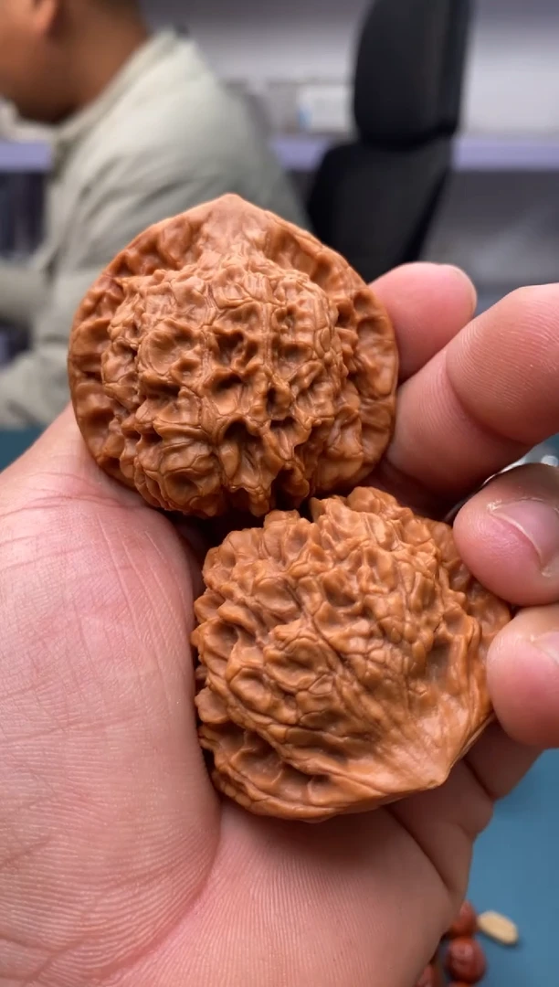 把件文玩核桃麒麟纹232