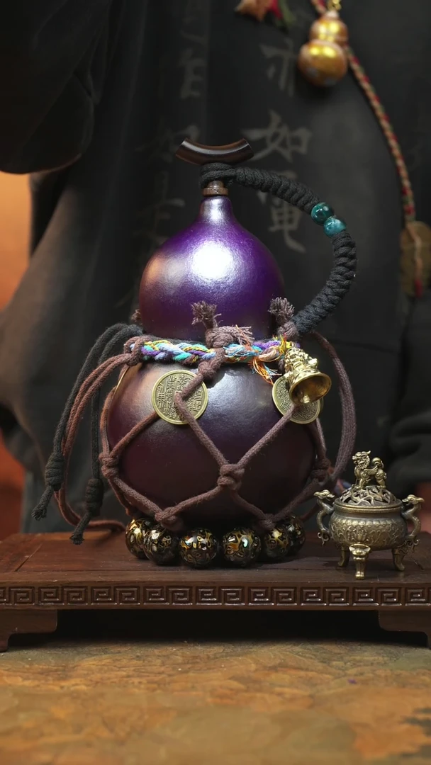 270大漆一物一拍记葫堂出品【不带手串】