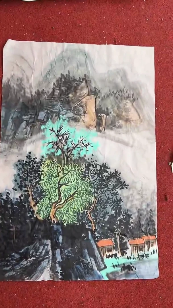 国画卢少波/国画/山水