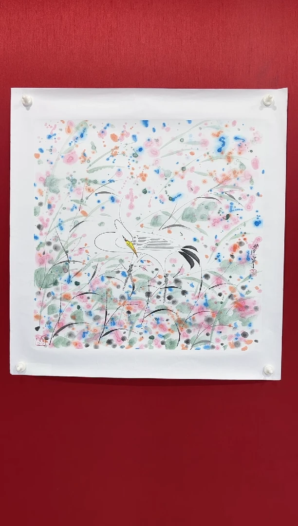 国画曹建宁老师画作