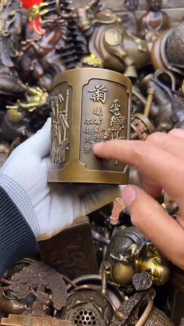 精美铜器，点击下单