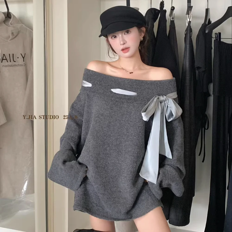 韩系风休闲风辣妹风法式时尚套装时尚卫衣设计师吊带两件套