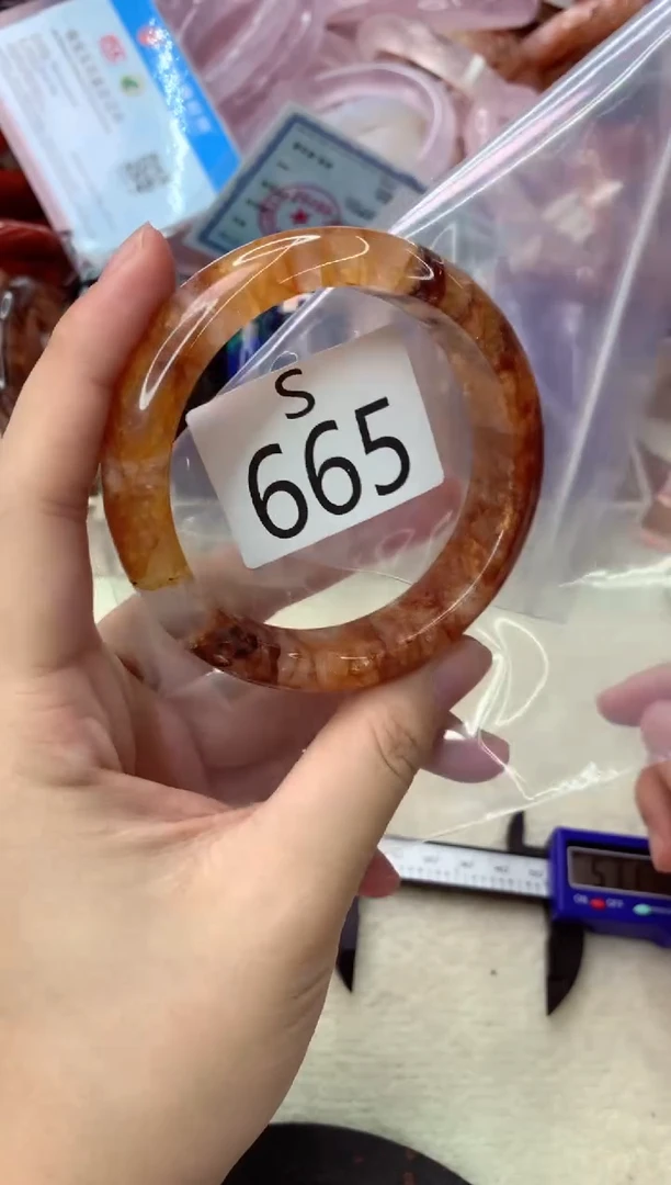 未镶嵌手镯水晶s665-58