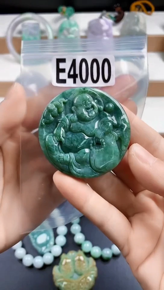 颈饰未镶嵌翡翠天然翡翠吊坠挂件