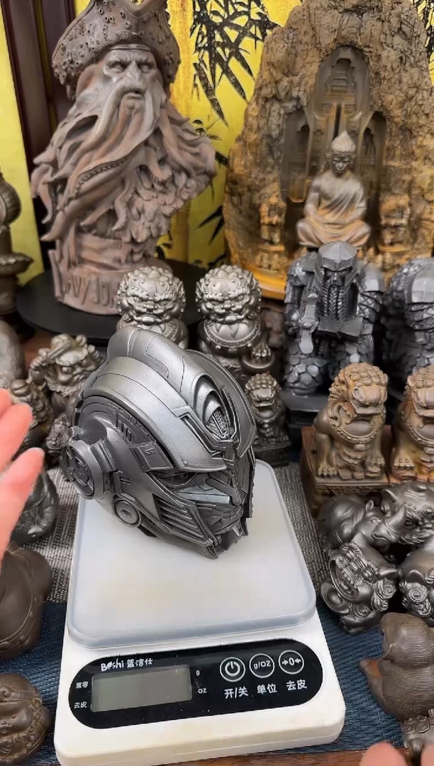 铁精致潮玩摆件变形金刚烟灰缸