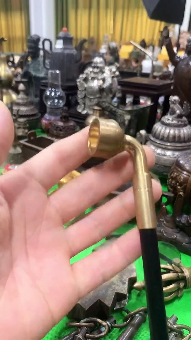 鸿兴工艺摆件把件长锅
