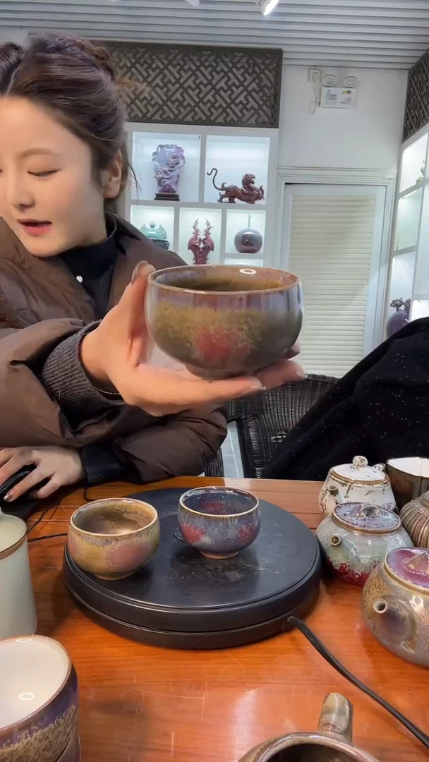 【闪购商品】摆件主人杯3 土魂钧瓷炭烧