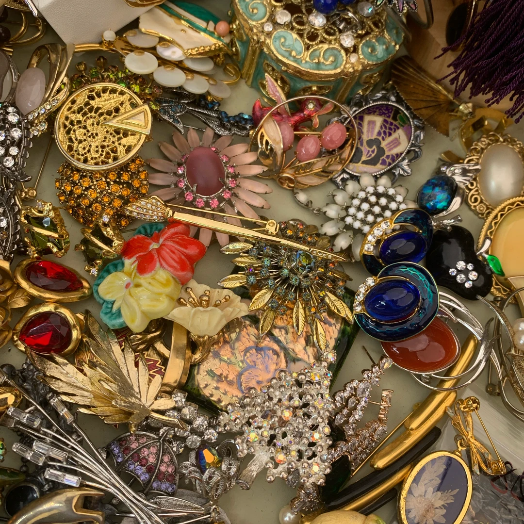 合金项链 中古饰品手工气质百搭复古古风配饰古典素款