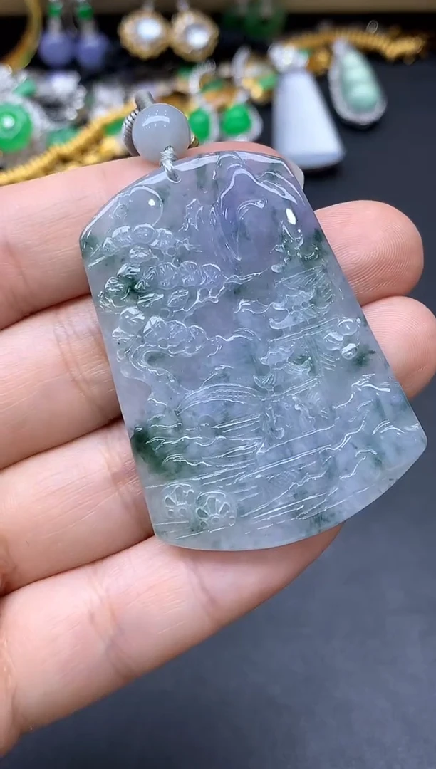 颈饰未镶嵌翡翠172-中国好珍宝